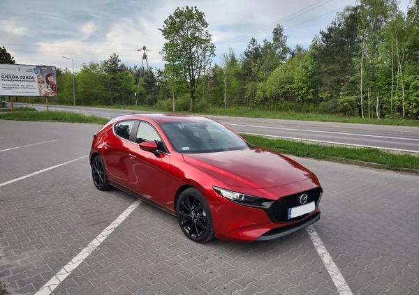 Mazda 3 cena 92250 przebieg: 34500, rok produkcji 2020 z Warszawa małe 379